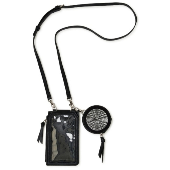 NO BOUNDARIES 3 PC GIFT SET CELLPHONE CROSSBODY W/CHAIN STRAP  AND POUCH - Picture 5 of 6